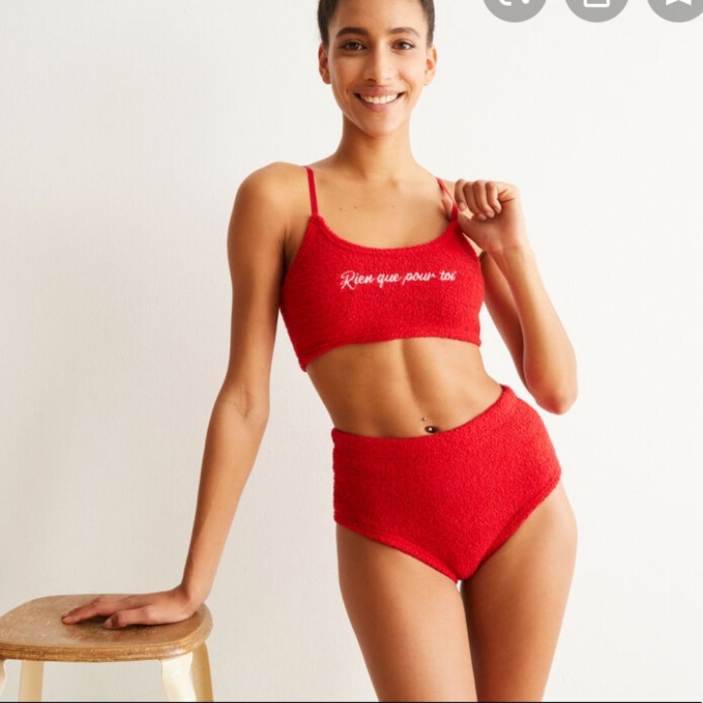 Undiz, bralette and tanga briefs set